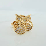 Topos Lechuza 1.6gr / 10.25mm Oro Amarillo 18K %
