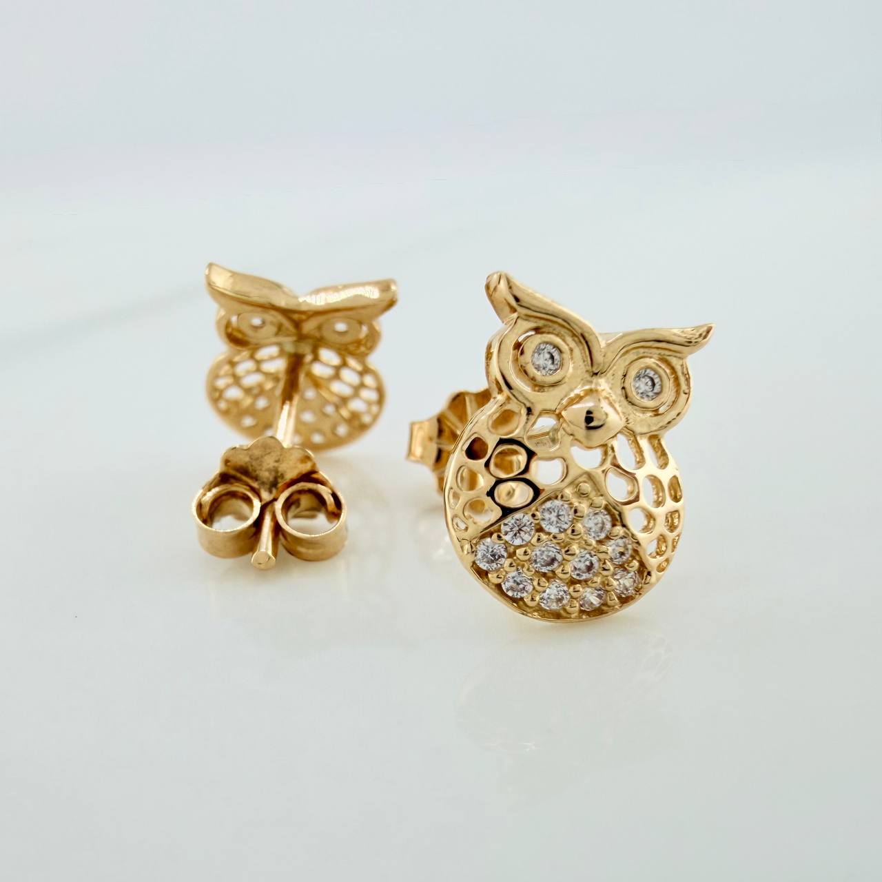 Topos Lechuza 1.65gr / 10.25mm Oro Amarillo 18K %