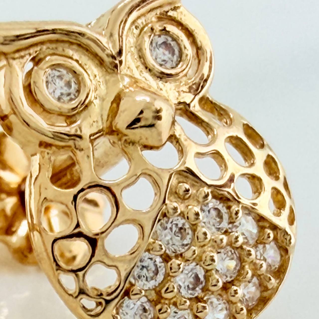Topos Lechuza 1.6gr / 10.25mm Oro Amarillo 18K %