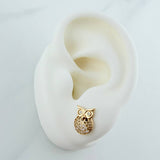 Topos Lechuza 1.6gr / 10.25mm Oro Amarillo 18K %
