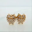 Topos Buho 1.45gr / 7.6mm Oro Amarillo 18K %