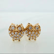Topos Buho 1.4gr / 7.6mm Oro Amarillo 18K %