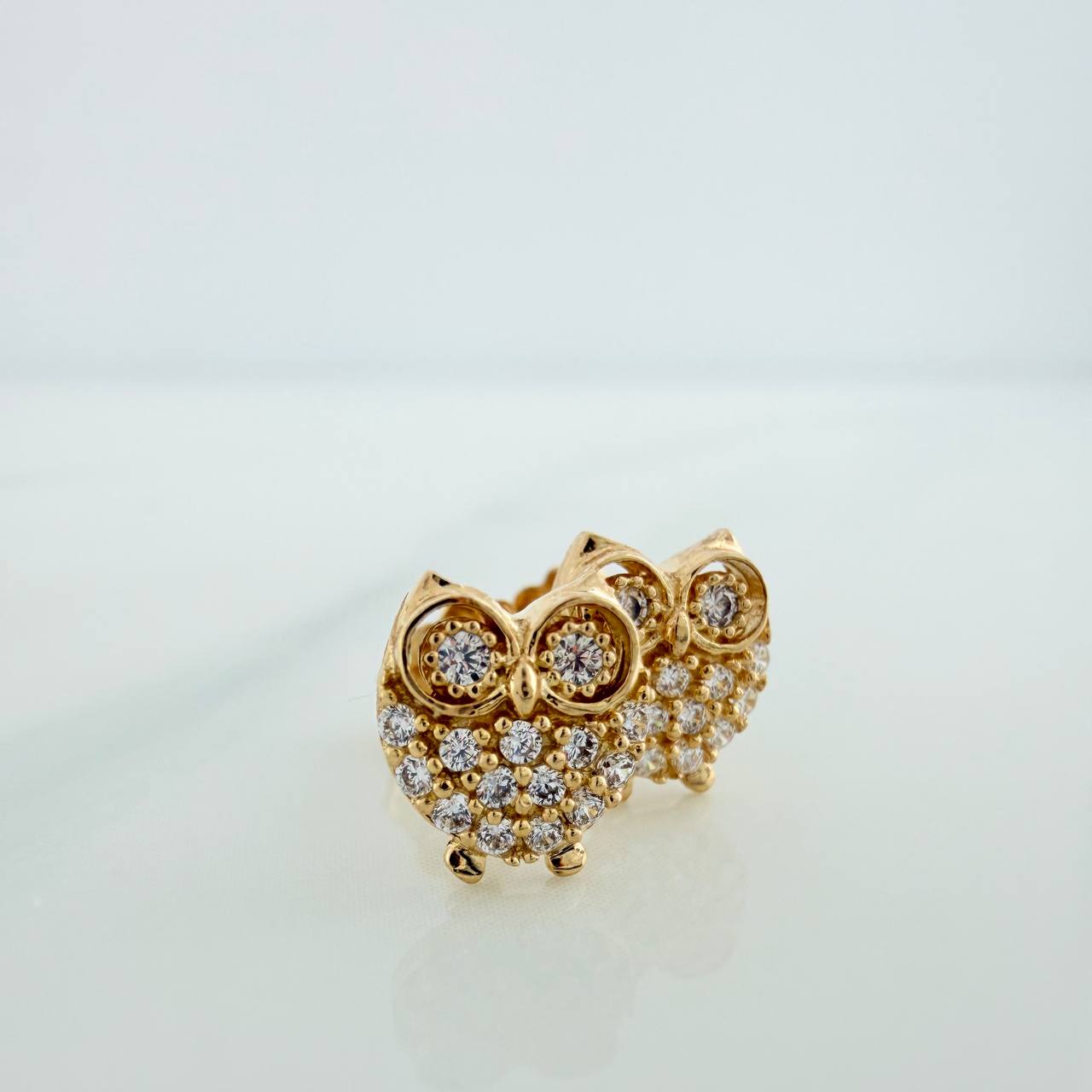 Topos Buho 1.45gr / 7.6mm Oro Amarillo 18K %