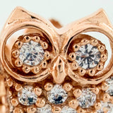 Topos Buho 1.4gr / 7.6mm Oro Rosa 18K %