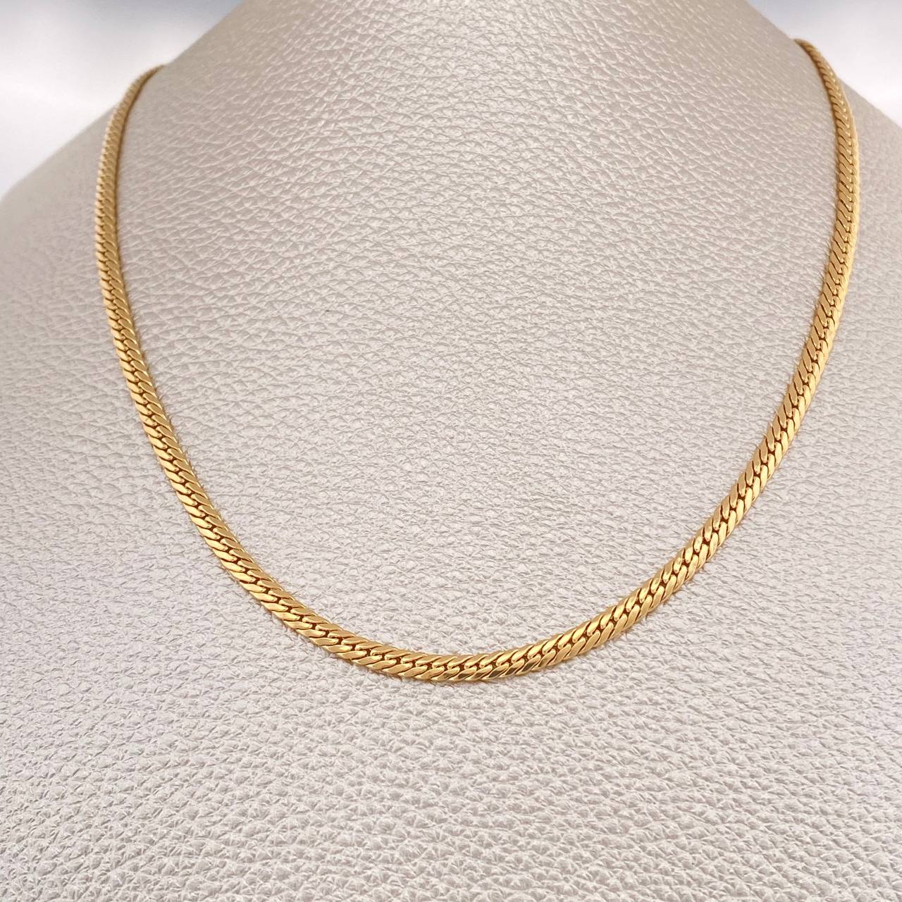 Cadena Serpiente 7.55gr / 60cm / 3mm Oro Amarillo +3 18K &