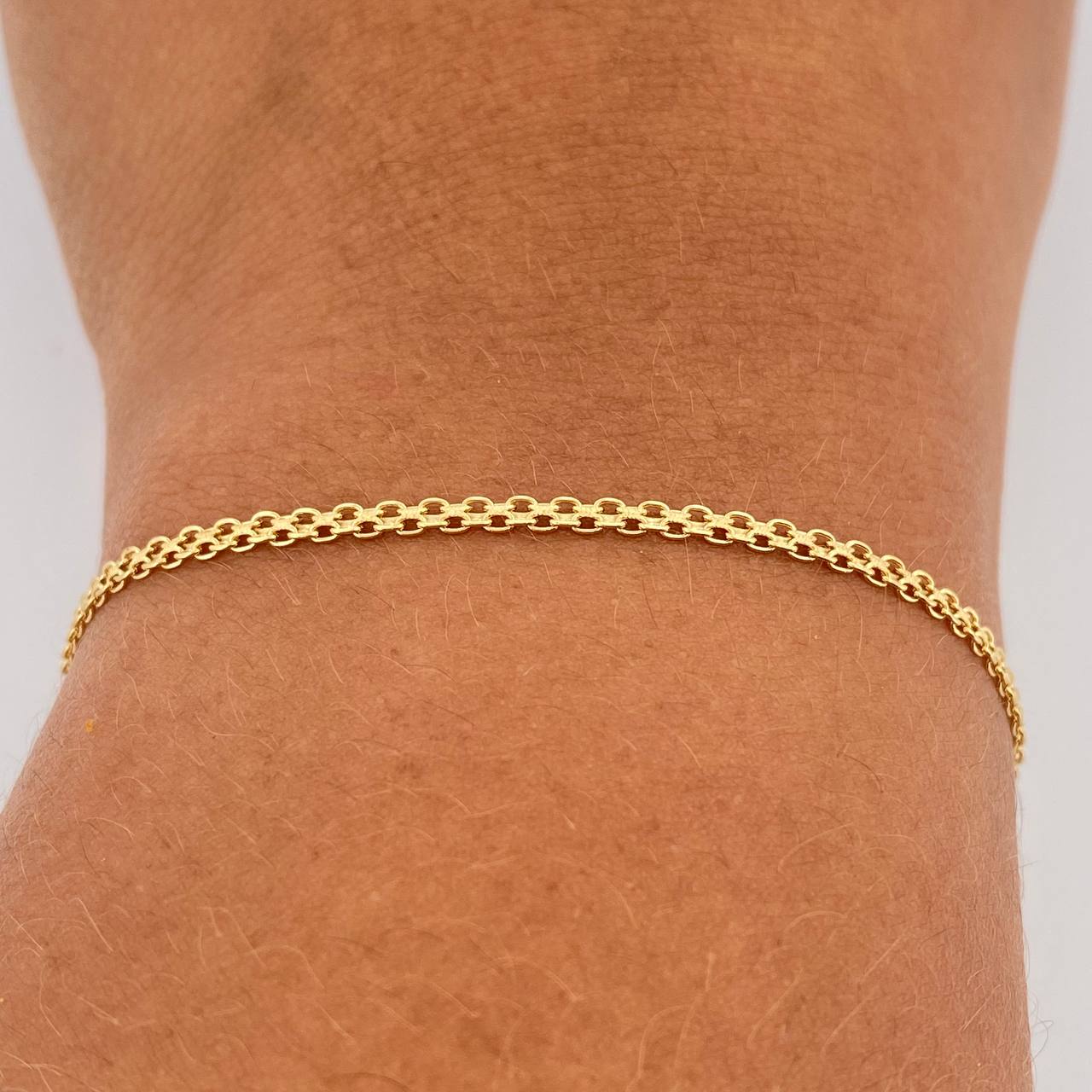 Pulso China 1.5gr / 19cm / 1.6mm Oro Amarillo +1 18K &