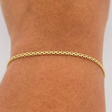 Pulso China 1.5gr / 19cm / 1.6mm Oro Amarillo +1 18K &