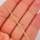 Pulso China 1.5gr / 19cm / 1.6mm Oro Amarillo +1 18K &