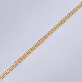 Pulso China 1.45gr / 19.5cm / 1.7mm Oro Amarillo +1 18K &