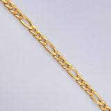 Pulso Figaro 0.7gr / 18.8cm / 2mm Oro Amarillo +1 18K &