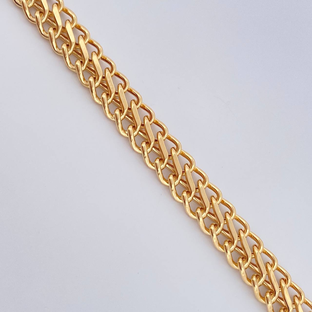 Pulso Sedusa 4.75gr / 19cm / 7.5mm Oro Amarillo +3 18K &