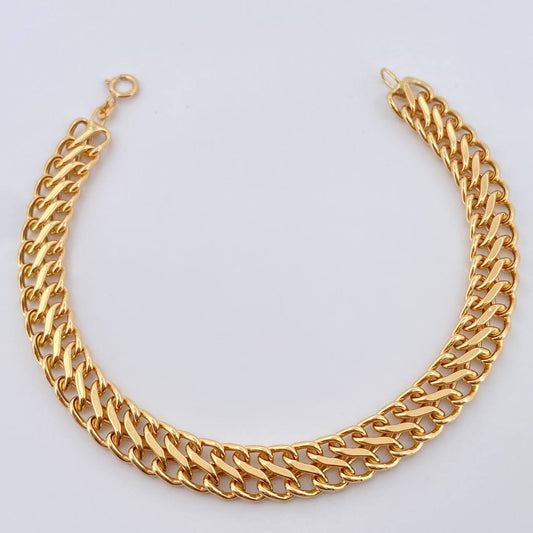 Pulso Sedusa 4.75gr / 19cm / 7.5mm Oro Amarillo +3 18K &