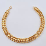 Pulso Sedusa 4.75gr / 19cm / 7.5mm Oro Amarillo +3 18K &