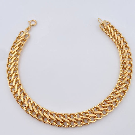 Pulso Sedusa 4.55gr / 18.5cm / 7.4mm Oro Amarillo +3 18K &