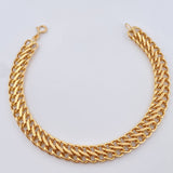Pulso Sedusa 4.55gr / 18.5cm / 7.4mm Oro Amarillo +3 18K &
