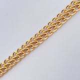 Pulso Sedusa 3.6gr / 19.5cm / 6mm Oro Amarillo +3 18K &