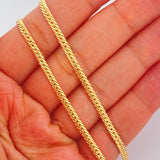 Cadena Serpiente 7.55gr / 60cm / 3mm Oro Amarillo +3 18K &