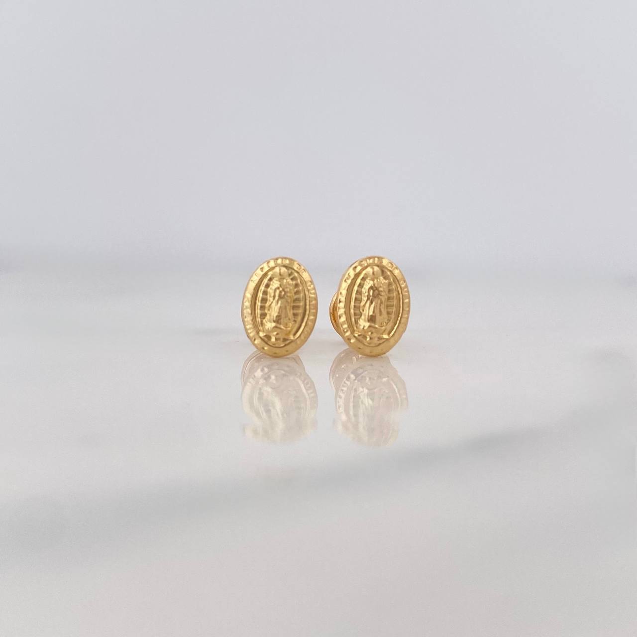 Topos Virgen de Guadalupe 0.6g / 5.78mm Oro Amarillo 18K