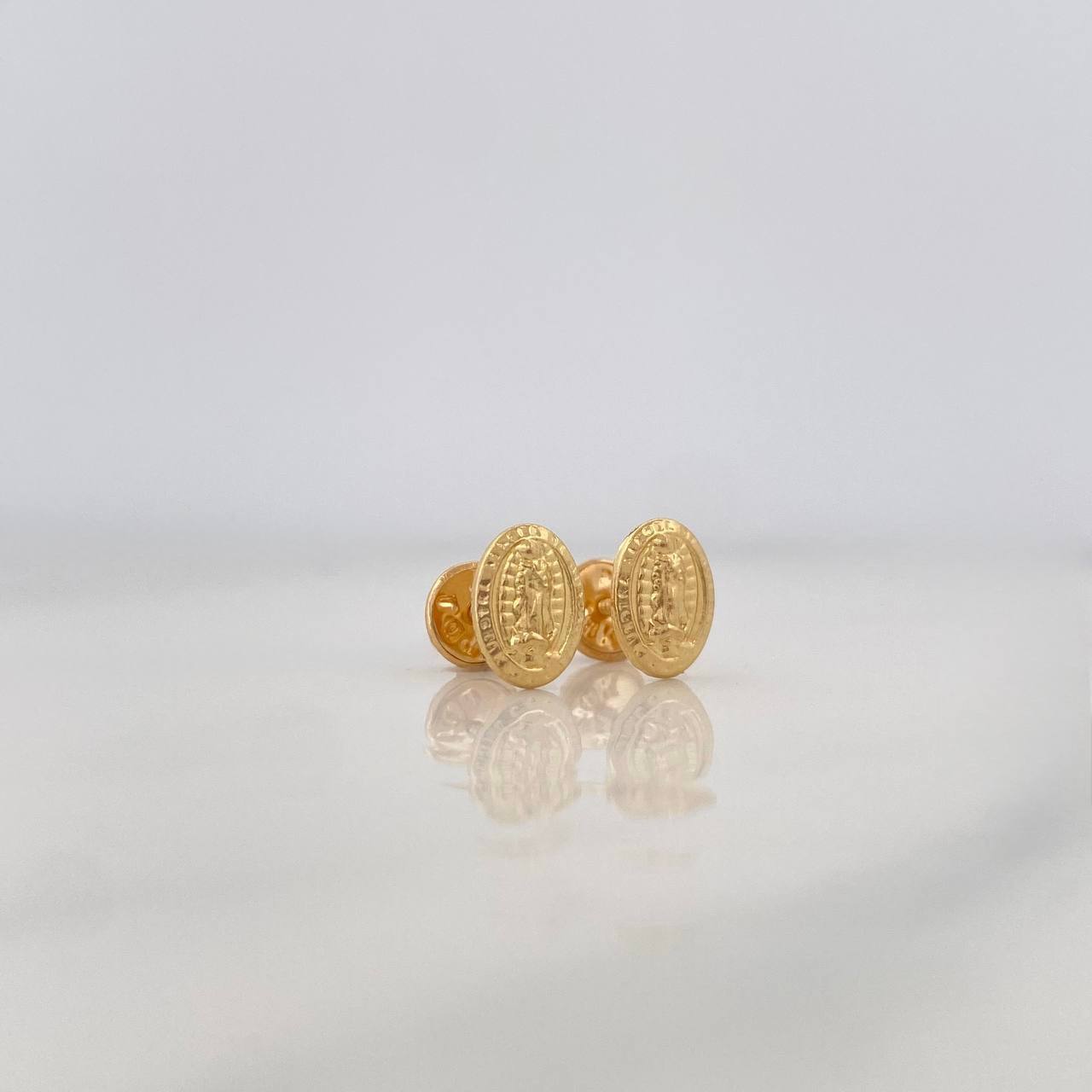 Topos Virgen de Guadalupe 0.6g / 5.78mm Oro Amarillo 18K