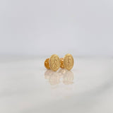 Topos Virgen de Guadalupe 0.6g / 5.78mm Oro Amarillo 18K