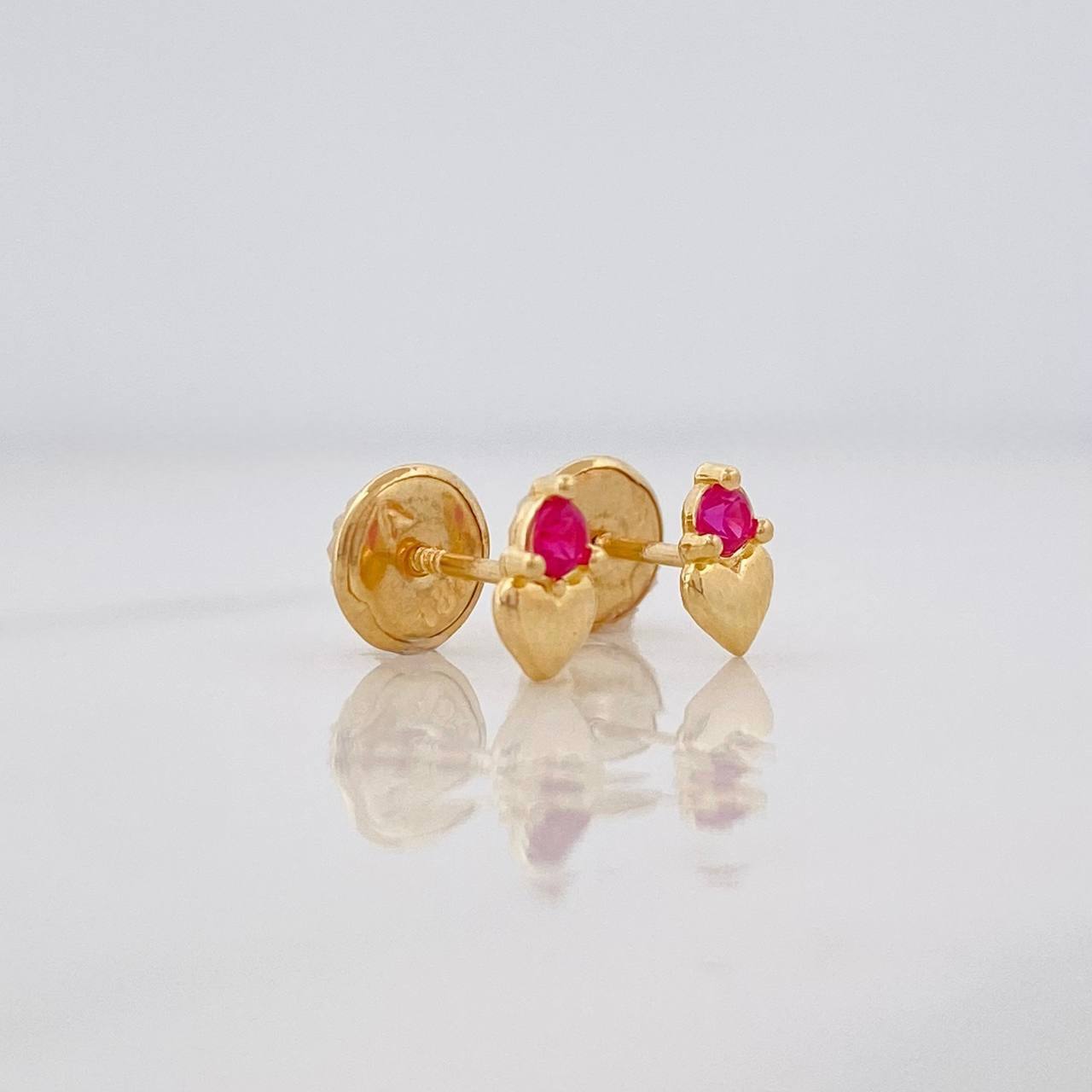 Topos Corazon 0.6g / 3.45mm Oro Amarillo 18K