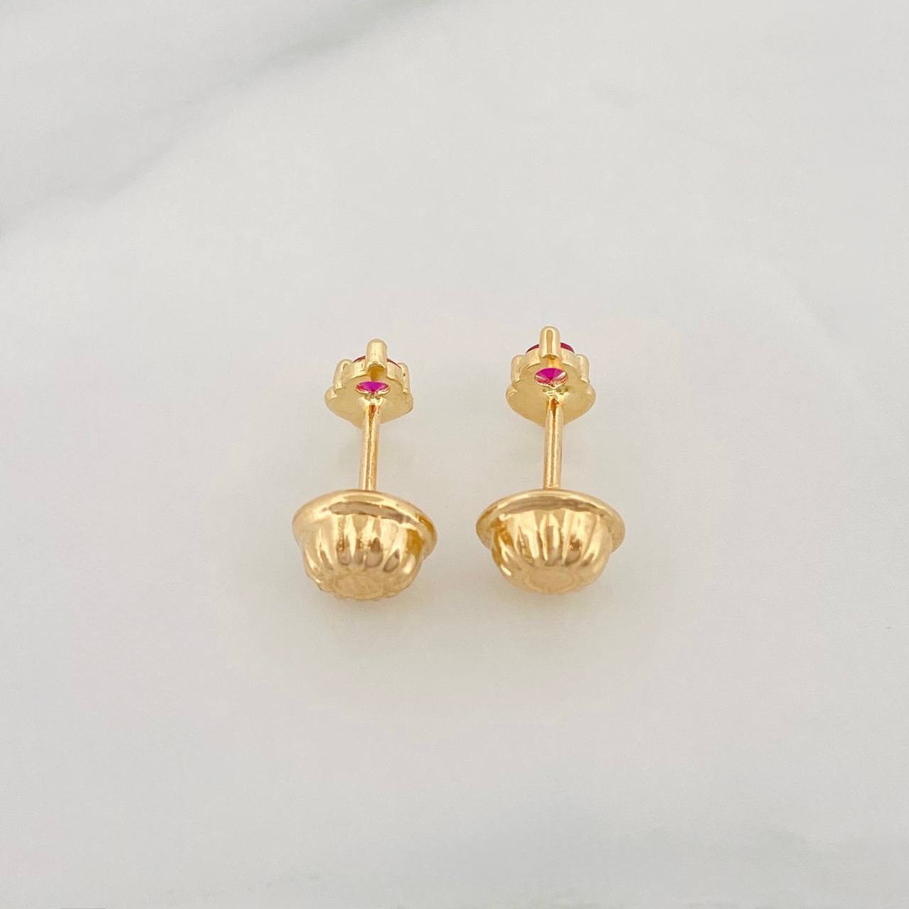 Topos Corazon 0.6g / 3.45mm Oro Amarillo 18K