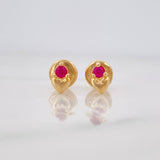 Topos Corazon 0.6g / 3.45mm Oro Amarillo 18K