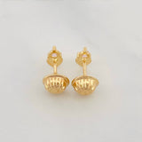 Topos Corazon 0.6g / 3.4mm Oro Amarillo 18K