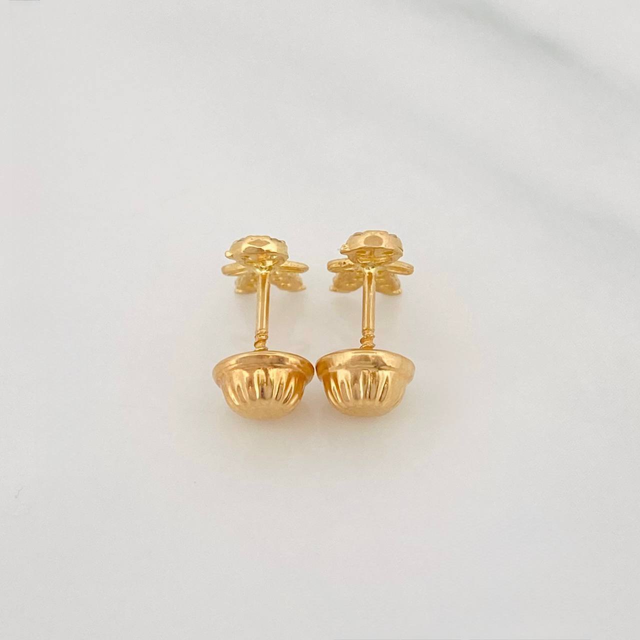 Topos Niña 0.8g / 5.02mm Oro Amarillo 18K