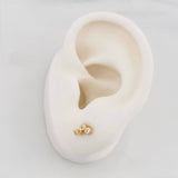 Topos Circulos 0.85g / 2.67mm Oro Amarillo 18K