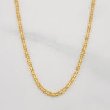 Cadena China 2.8g / 50cm / 1.4mm Oro Amarillo 18K
