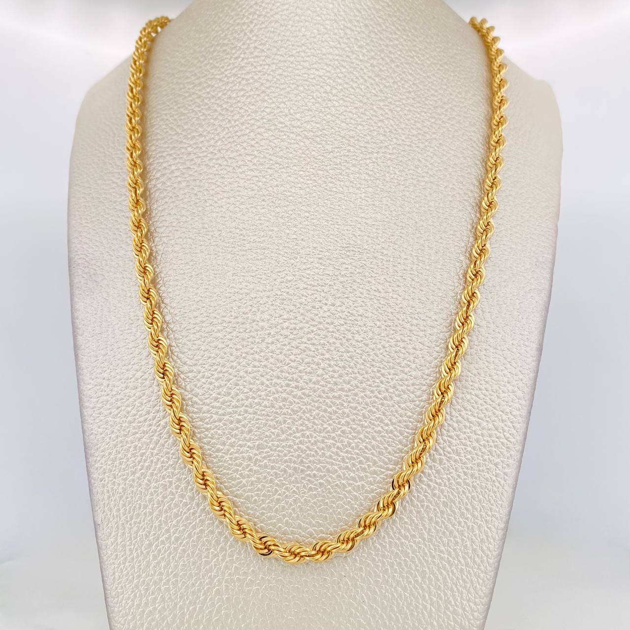 Cadena Lazo 14.7g / 60cm / 4.2mm Oro Amarillo 18K