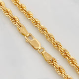Cadena Lazo 14.7g / 60cm / 4.2mm Oro Amarillo 18K