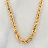 Cadena Lazo 14.7g / 60cm / 4.2mm Oro Amarillo 18K