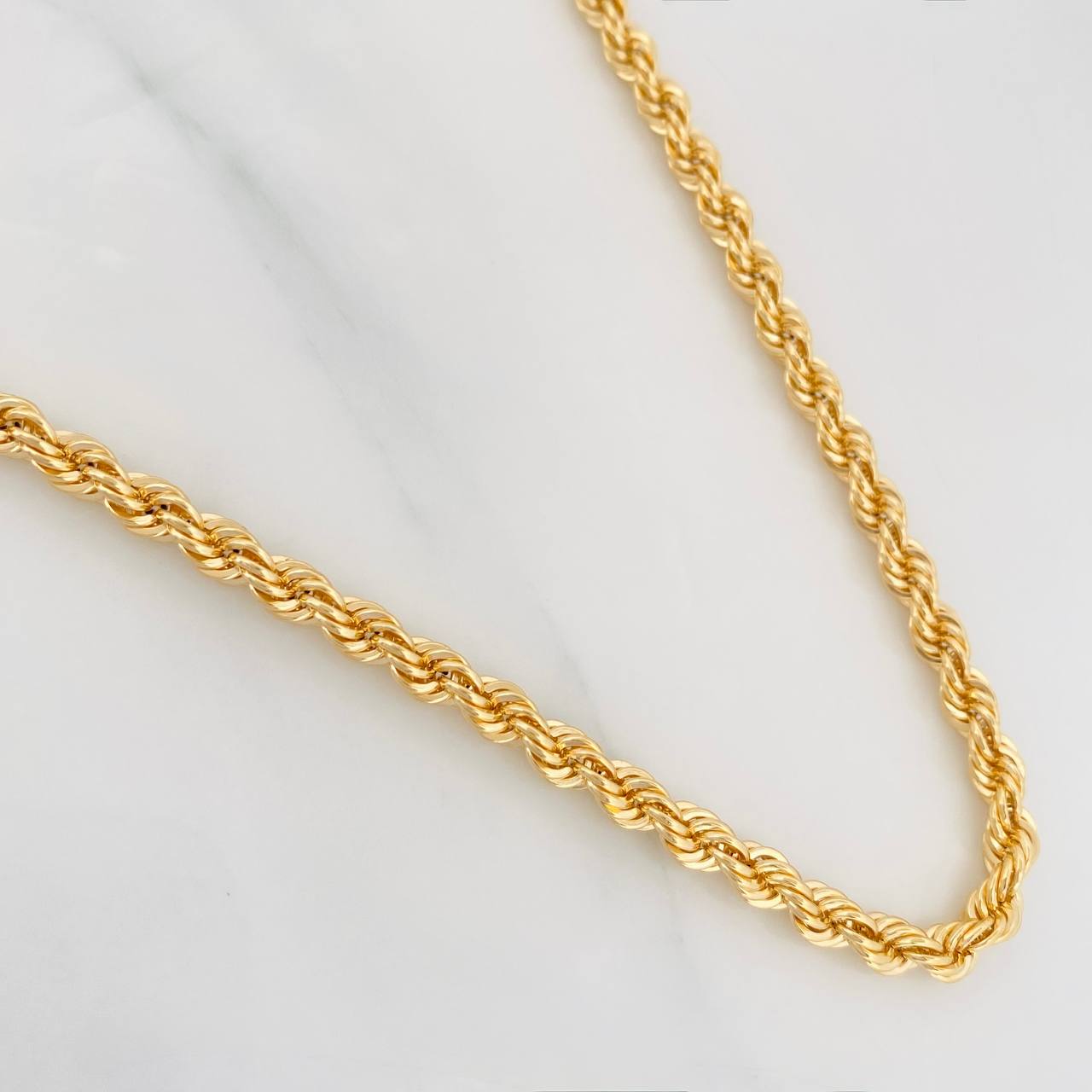 Cadena Lazo 14.7g / 60cm / 4.2mm Oro Amarillo 18K