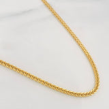 Cadena Franco 6.5g / 60cm / 2.3mm Oro Amarillo 18K
