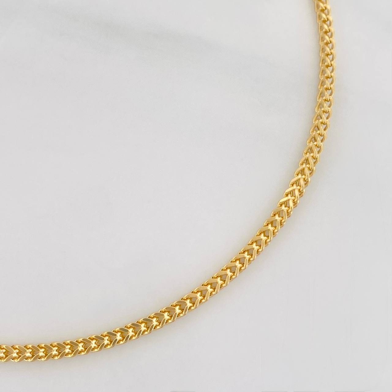Pulso Franco 1.75g / 19cm / 1.8mm Oro Amarillo 18K