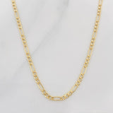 Cadena Figaro 1.55g / 45cm / 1.8mm Oro Amarillo 18K