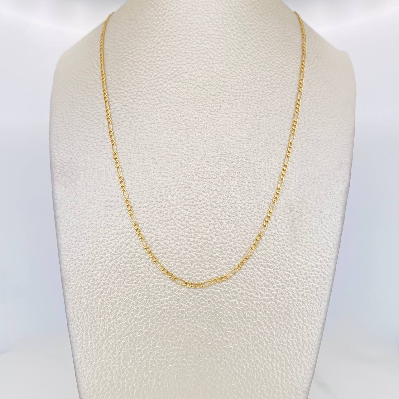 Cadena Figaro 1.55g / 45cm / 1.8mm Oro Amarillo 18K