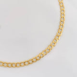 Pulso Cubano 2.35g / 21cm / 3.4mm Oro Amarillo 18K