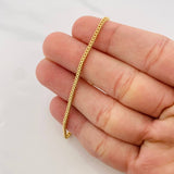 Pulso Franco 1.75g / 19cm / 1.8mm Oro Amarillo 18K