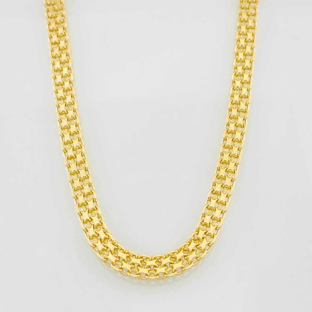 Cadena China 10.1g / 45cm / 3.8mm Oro Amarillo 18K