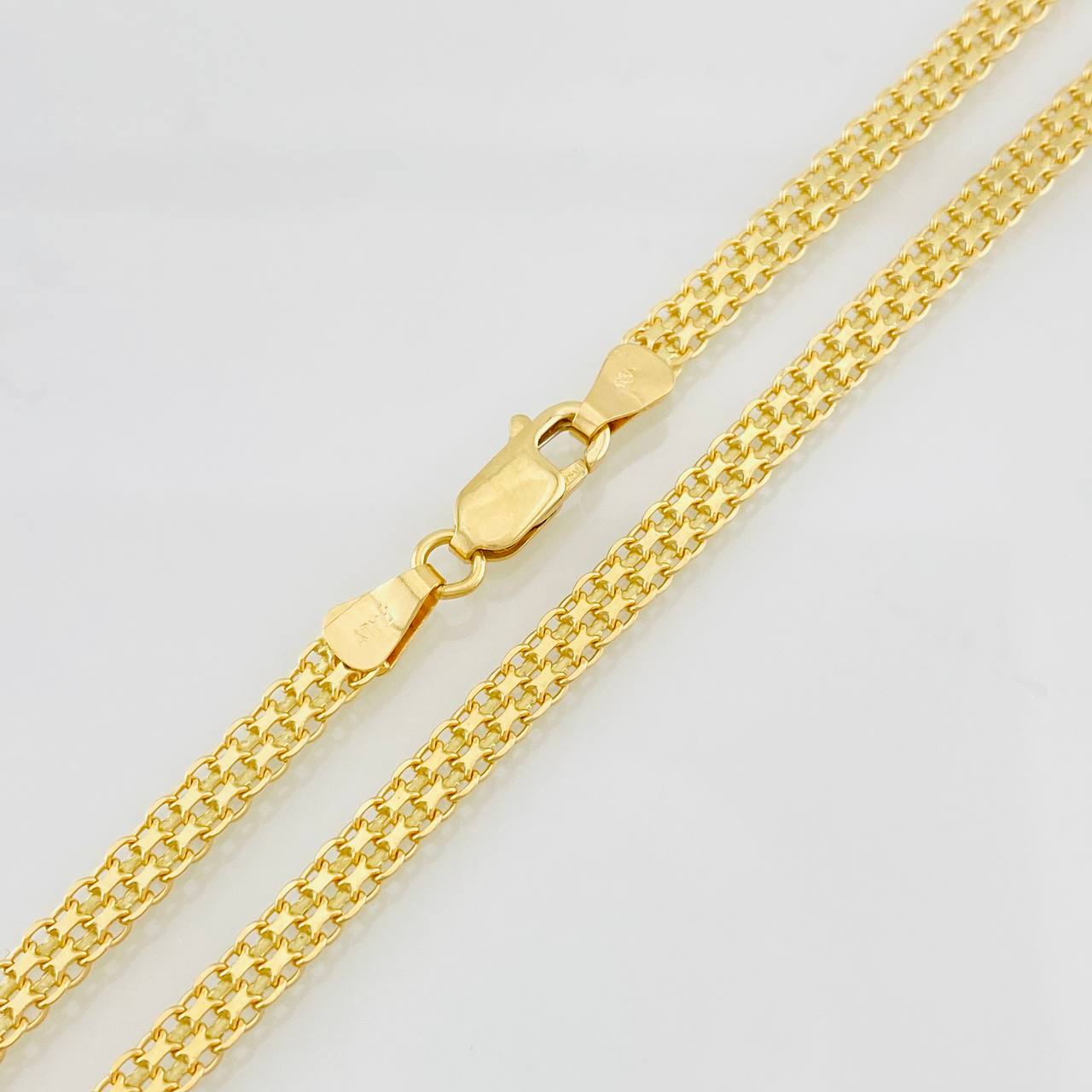 Cadena China 10.1g / 45cm / 3.8mm Oro Amarillo 18K