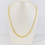 Cadena China 10.1g / 45cm / 3.8mm Oro Amarillo 18K