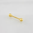 Piercing Barra 0.35g / 2cm Oro Amarillo 18K