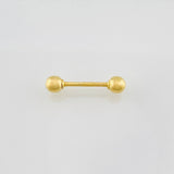 Piercing Barra 0.35g / 2cm Oro Amarillo 18K