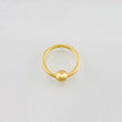 Piercing Aro 0.75g / 1.5cm Oro Amarillo 18K