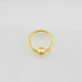 Piercing Aro 0.75g / 1.5cm Oro Amarillo 18K