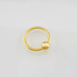Piercing Aro 0.75g / 1.5cm Oro Amarillo 18K