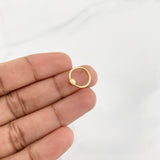 Piercing Aro 0.75g / 1.5cm Oro Amarillo 18K